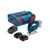 Bosch GST 18V-LI B Jigsaw With 2x 5Ah Batt. Charger,Case -ToolMax Store 06015a6171