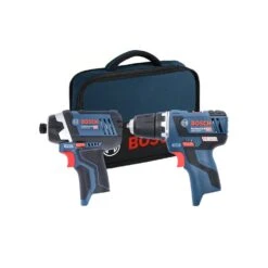 Bosch GDR 12V-105 12V Cordless Impact Driver With GSR 12V-20 Drill Driver & Tool Bag