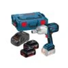 Bosch GDS 18V-LI HT I/wrench With 2x 5Ah Batt. Charger,Case -ToolMax Store 06019b1373