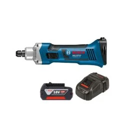 Bosch GGS 18 V-LI Professional Straight Grinder With 1 X 4.0Ah Battery & Charger