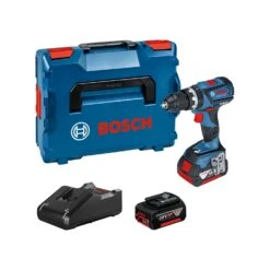 Bosch GSB 18V-60 BL Combi + 2x 5Ah Batt. Charger,Case