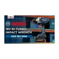 Bosch GDS 18V-1000 18V Professional Cordless Brushless Impact Wrench Bare Unit - 06019J8300 -ToolMax Store 06019j8300
