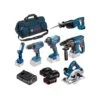 Bosch 0615990K9C 18V Light Series Heavy Duty 6 Piece Kit -ToolMax Store 0615990k9c