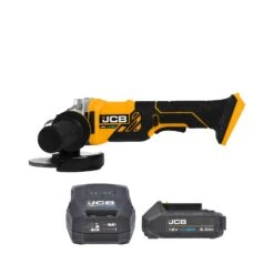JCB 21-18AG-B 18V Li-ion 4.5" Cordless Angle Grinder 115mm With 1 X 2.0Ah Battery & Charger