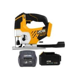 JCB 21-18JS-B 18V Li-ion Cordless Top Handle Jigsaw With 1 X 5.0Ah Battery & Charger
