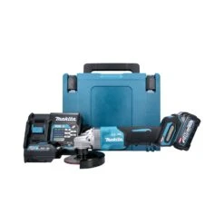 Makita GA013GD101 40V Max Paddle Switch 125mm Angle Grinder + 1 X 2.5Ah Battery ,Charger & Adaptor -ToolMax Store 2346e91279da97f748e982049500146a