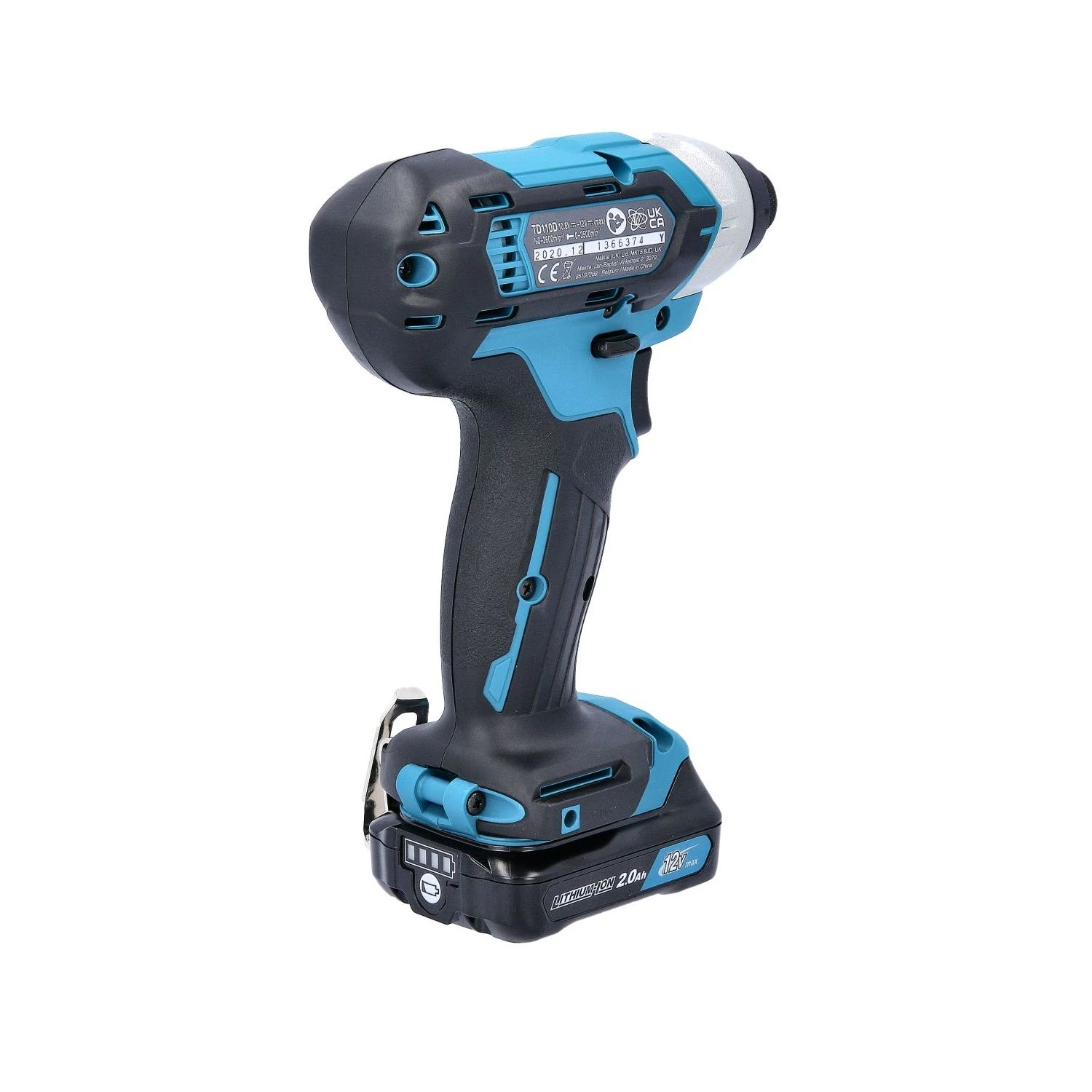 Makita CLX224AJ 12V MAX CXT Drill & Impact Driver Twin Kit With 2 X 2.0Ah Batteries, Charger & Case 7 Makita CLX224AJ 12V MAX CXT Drill & Impact Driver Twin Kit With 2 X 2.0Ah Batteries, Charger & Case - Image 5