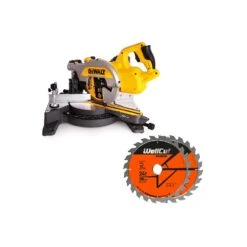 Dewalt DCS777 54V Mitre Saw With 2 Extra 24T Wood Blades -ToolMax Store 3b2a66aeedf44f20ded4e84c4d52278c