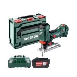 Metabo STA 18 LTX 100 18V Body Grip Cordless Jigsaw With 1 X 4.0Ah Battery, Charger & MetaBOX
