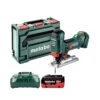 Metabo STA 18 LTX 100 18V Body Grip Cordless Jigsaw With 1 X 5.5Ah Battery, Charger & MetaBOX -ToolMax Store 601002840 kit 7