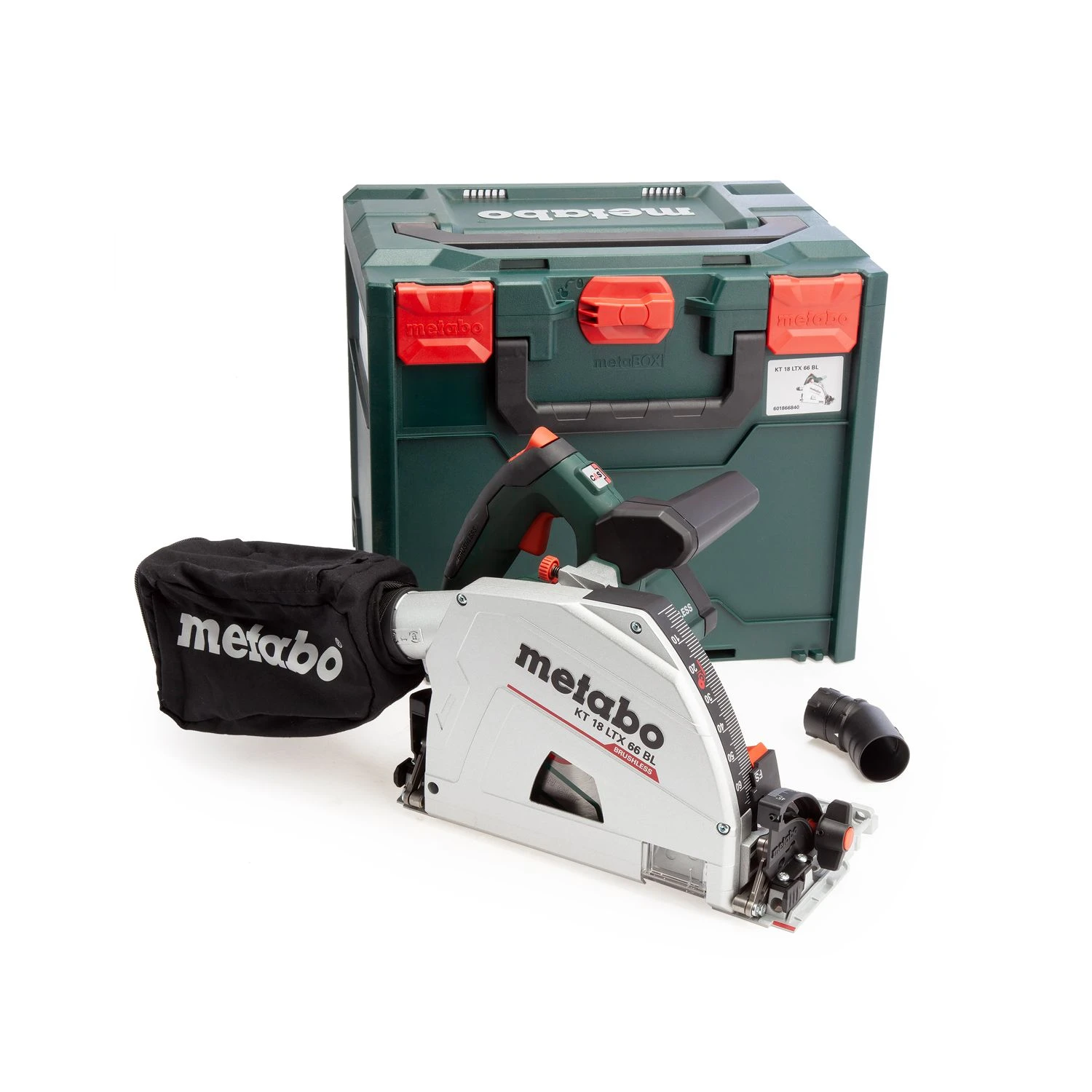 Metabo KT 18 LTX 66 BL 18V Cordless Brushless 165mm Plunge Cut Circular Saw With MetaBox - 601866840 3 Metabo KT 18 LTX 66 BL 18V Cordless Brushless 165mm Plunge Cut Circular Saw With MetaBox - 601866840