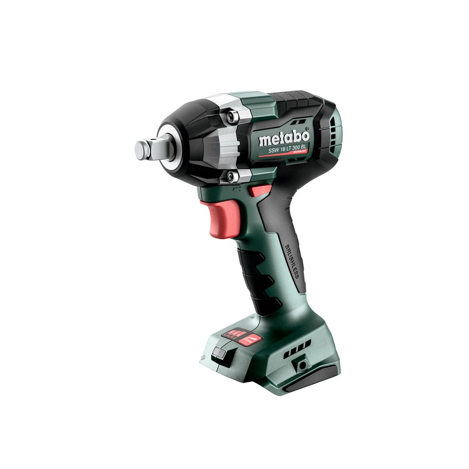Metabo SSW 18 LT 300 BL 18V Cordless Brushless 1/2" Impact Wrench With 2 X 4.0Ah Batteries, Charger & MetaBox 4 Metabo SSW 18 LT 300 BL 18V Cordless Brushless 1/2" Impact Wrench With 2 X 4.0Ah Batteries, Charger & MetaBox - Image 2