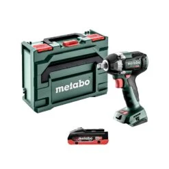 Metabo SSW 18 LT 300 BL 18V Cordless Brushless 1/2" Impact Wrench With 1 X 4.0Ah Battery & MetaBox