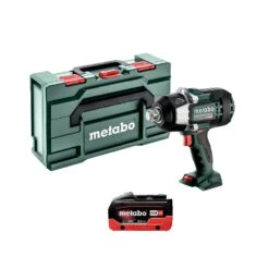 Metabo SSW 18 LTX 1750 BL 18V Cordless Brushless 3/4" Impact Wrench With 1 X 5.5Ah Battery & MetaBox