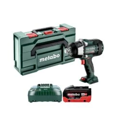 Metabo SSW 18 LTX 1750 BL 18V Cordless Brushless 3/4" Impact Wrench With 1 X 5.5Ah Battery, Charger & MetaBox
