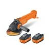 Fein CCG 18-115 BL Select 18V 115mm Brushless Angle Grinder With 2 X 5.2Ah Batteries -ToolMax Store 71200162000 kit 2