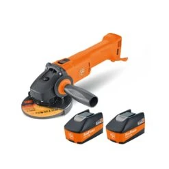 Fein CCG 18-115 BL Select 18V 115mm Brushless Angle Grinder With 2 X 5.2Ah Batteries