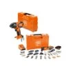 Fein AMM 700 Max Top 18V Multi-Tool & ASCD 18-200 W4 Impact With 2 X 3.0Ah Batteries, Charger & Cases 2 Fein AMM 700 Max Top 18V Multi-Tool & ASCD 18-200 W4 Impact With 2 X 3.0Ah Batteries, Charger & Cases -ToolMax Store 71293461240 kit 2