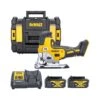 DeWalt DCS335 18V XR Cordless Brushless Body Grip Jigsaw With 2 X 4.0Ah Batteries, Charger & DWST1-70703 TStak Case -ToolMax Store d750abac23cd72dc5eee226d4433f31a