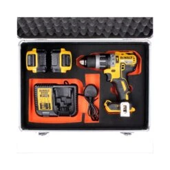 DeWalt DCD796 18V XR Brushless Combi Drill With 2 X 5.0Ah Batteries, Charger & 70 Piece Acc. Set In Case 15 DeWalt DCD796 18V XR Brushless Combi Drill With 2 X 5.0Ah Batteries, Charger & 70 Piece Acc. Set In Case -ToolMax Store dcd796 kit 140 3