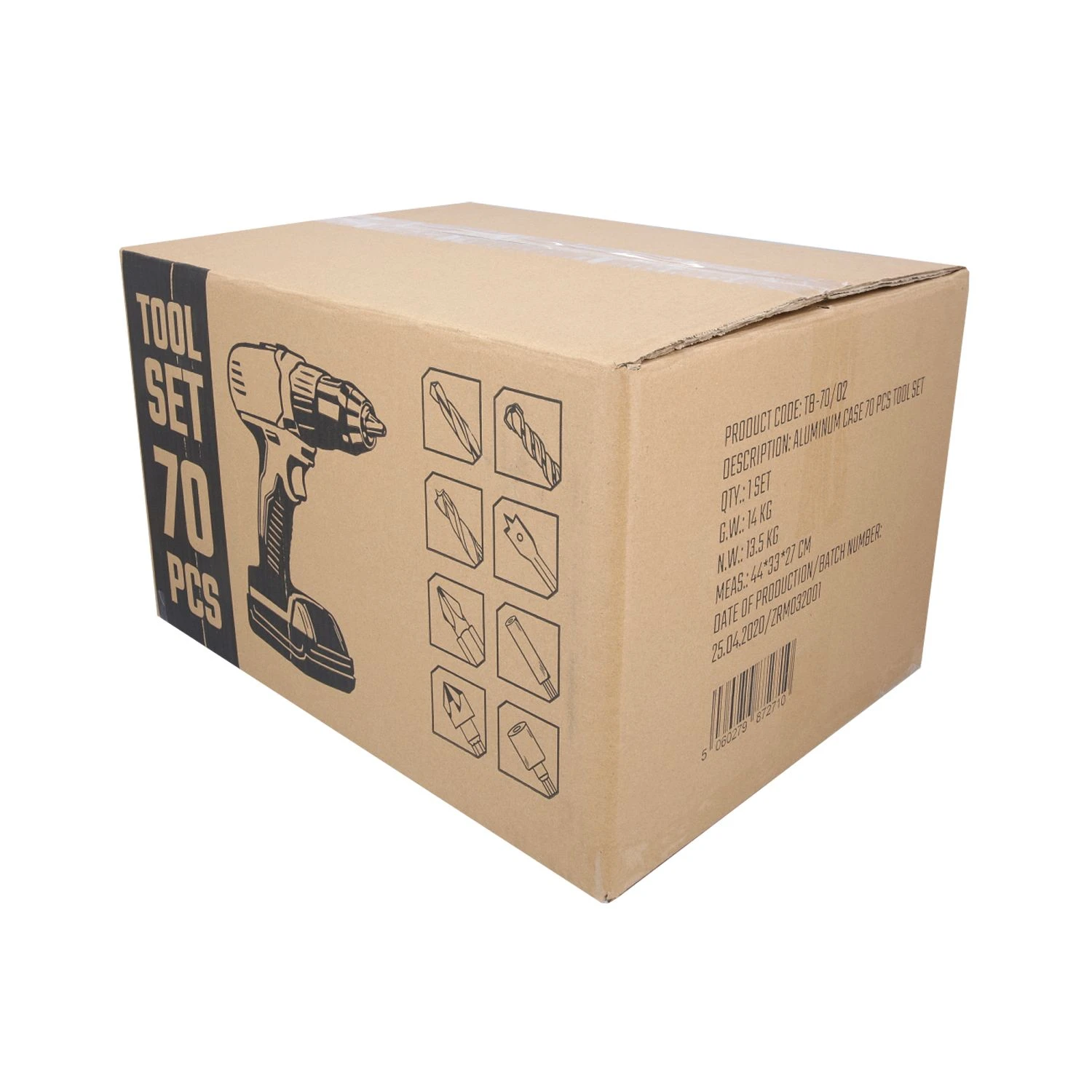 DeWalt DCD796 18V XR Brushless Combi Drill With 2 X 5.0Ah Batteries, Charger & 70 Piece Acc. Set In Case 9 DeWalt DCD796 18V XR Brushless Combi Drill With 2 X 5.0Ah Batteries, Charger & 70 Piece Acc. Set In Case - Image 7