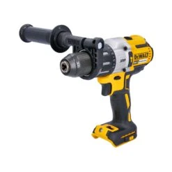Dewalt DCK278P2 18V XR Brushless Cordless Combi Drill & Angle Grinder Twin Pack With 2 X 5.0Ah Batteries, Charger & Case -ToolMax Store dcd996n 09 1