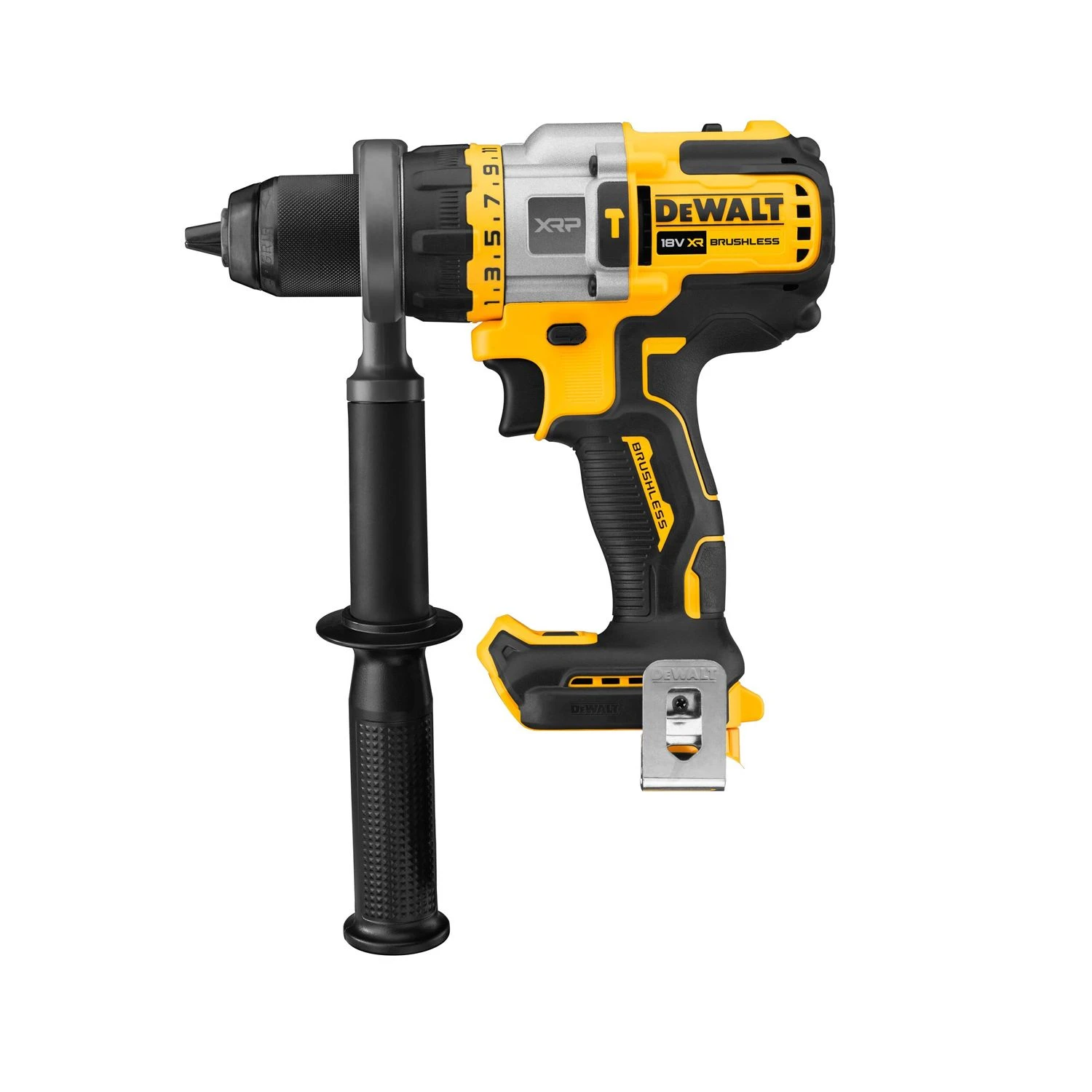 DeWalt DCD999 18V XR Cordless Brushless FlexVolt Advantage High Power Combi Drill With 1 X 5.0Ah Powerstack Battery, Charger & TSTAK Case 4 DeWalt DCD999 18V XR Cordless Brushless FlexVolt Advantage High Power Combi Drill With 1 X 5.0Ah Powerstack Battery, Charger & TSTAK Case - Image 2