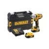 DeWalt DCF892P2T 18V XR 1/2 Inch Brushless High Torque Impact Wrench With 2 X 5.0Ah Batteries, Charger & Case