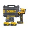 DeWalt DCF921 18V XR Cordless Brushless 1/2" Hog Ring Impact Wrench With 2 X 5.0Ah Batteries, Charger & Case -ToolMax Store dcf921 kit 19