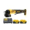 DeWalt DCG406 18V XR 5 Inch / 125mm Brushless Angle Grinder With 2 X 5.0Ah Batteries & Charger -ToolMax Store dcg406 kit 10