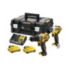 Dewalt DCK2111L2T 12V XR Cordless Brushless Combi Drill & Impact Driver Twin Pack With 2 X 3.0Ah Batteries, Charger & Case -ToolMax Store dck2111l2t gb