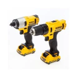 DeWalt DCK211D2T 12V Cordless Brushless Combi Drill & Impact Driver Twin Pack With 2 X 2.0Ah Batteries, Charger & Case -ToolMax Store dck211d2t gb 4