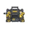 DeWalt DCK266M2T 18V XR Cordless Brushless Combi & Impact Driver Twin Pack With 2 X 4.0Ah Batteries, Charger & TSTAK Case -ToolMax Store dck266m2t gb 1