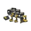 DeWalt DCK368P3T 18v Cordless Brushless 3 Piece Kit With 3 X 5.0Ah Batteries, Charger & Tool Boxes 1 DeWalt DCK368P3T 18v Cordless Brushless 3 Piece Kit With 3 X 5.0Ah Batteries, Charger & Tool Boxes -ToolMax Store dck368p3t