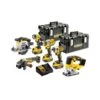 Dewalt DCK664P3 18V XR Cordless Brushless 6 Piece Kit With 3 X 5.0Ah Batteries, Charger & Tool Boxes -ToolMax Store dck664p3 gb
