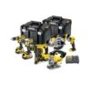 DeWalt DCK699M3T 18V XR Cordless Brushless 6 Piece Kit With 3 X 4.0Ah Batteries, Charger & Tool Boxes -ToolMax Store dck699m3t