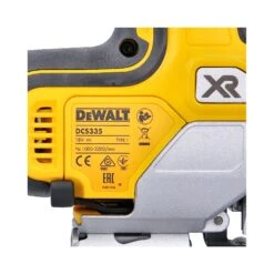 DeWalt DCS335 18V XR Cordless Brushless Body Grip Jigsaw With 1 X 5.0Ah Battery, Charger & DWST1-70703 TStak Case -ToolMax Store dcs335n xj 10 8