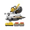 Dewalt DCS727T2 54V XR Cordless Brushless 250mm Flexvolt Double Bevel Slide Mitre Saw With 2 X 6.0Ah Batteries & Charger -ToolMax Store dcs727t2 gb 1