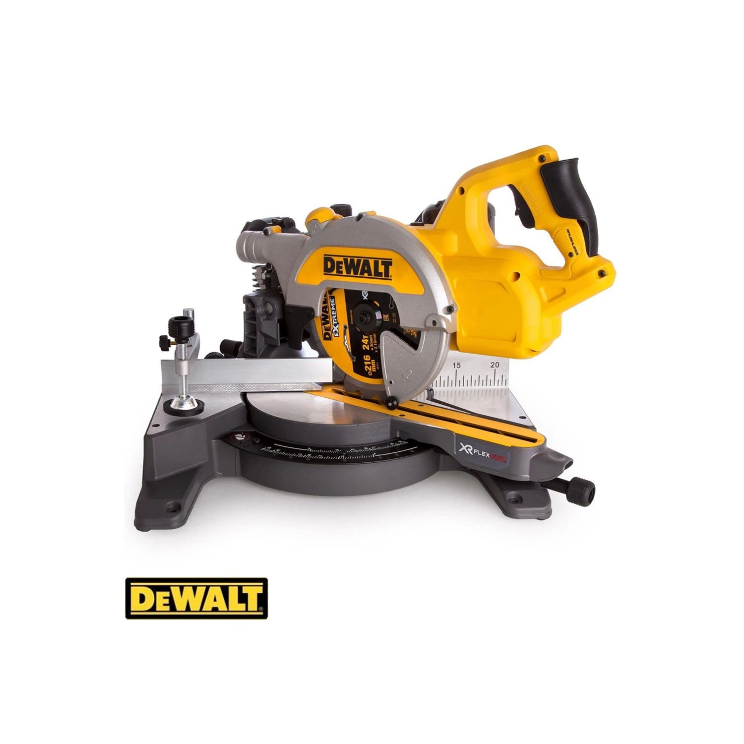 Dewalt DCS777 54V Mitre Saw + 4 Extra 48T Wood Blades 4 Dewalt DCS777 54V Mitre Saw + 4 Extra 48T Wood Blades - Image 2