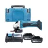 Makita DGA452 18V LXT Li-ion 115mm Cordless Angle Grinder With 2 X 6.0Ah Batteries, Charger & Case 2 Makita DGA452 18V LXT Li-ion 115mm Cordless Angle Grinder With 2 X 6.0Ah Batteries, Charger & Case -ToolMax Store dga452 kit 124