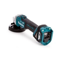 Makita DGA463 18V LXT Cordless Brushless 115mm Angle Grinder With 1 X 5.0Ah Battery, Charger & Type 3 Case -ToolMax Store dga463 2 1