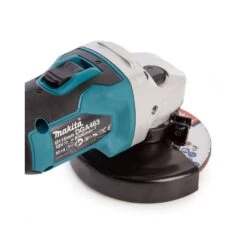 Makita DGA463 18V LXT Cordless Brushless 115mm Angle Grinder With 1 X 5.0Ah Battery, Charger & Type 3 Case -ToolMax Store dga463 5 1