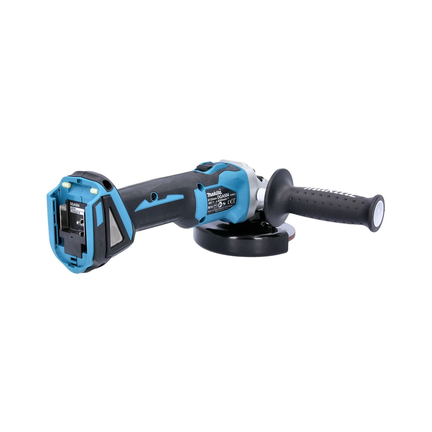 Makita DGA504 18V Cordless Brushless 125mm Angle Grinder With 2 X 6.0Ah Batteries, Charger & Case 7 Makita DGA504 18V Cordless Brushless 125mm Angle Grinder With 2 X 6.0Ah Batteries, Charger & Case - Image 5