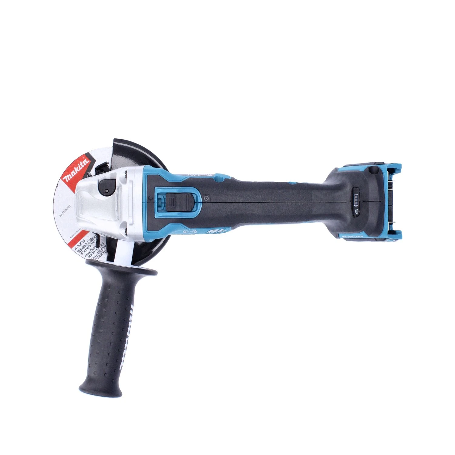 Makita DGA506 18V Brushless Angle Grinder With 1 X 4.0Ah Battery, Charger & Case 8 Makita DGA506 18V Brushless Angle Grinder With 1 X 4.0Ah Battery, Charger & Case - Image 6