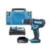 Makita DHP482 18V LXT Li-Ion Cordless 2-Speed Combi Drill With 1 X 5.0Ah Battery, Charger, Case & Inlay -ToolMax Store dhp482z kit 12 1