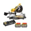 DeWALT DHS780T2 XR 54V Cordless Brushless FlexVolt 305mm Mitre Saw 2 X 6.0Ah Batteries, Charger -ToolMax Store dhs780t2 1