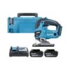 Makita DJV180RTJ 18V LXT Cordless Jigsaw With 2 X 5.0Ah Batteries, Charger & Case -ToolMax Store djv180rtj