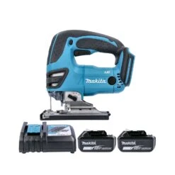 Makita DJV180 18V Cordless Li-ion Jigsaw With 2 X 5.0Ah Batteries & Charger