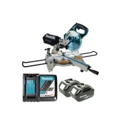 Makita DLS713 18v Mitre Saw + 2 X 3Ah Batteries & Charger