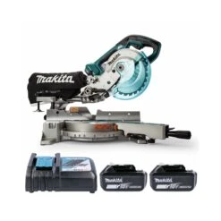 Makita DLS714Z 18V Mitre Saw + 2 X 3Ah Batteries & Charger